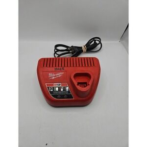 Milwaukee M12 12 Volt Charger Red Lithium-Ion 48-59-2401 Preowned Tested/Working